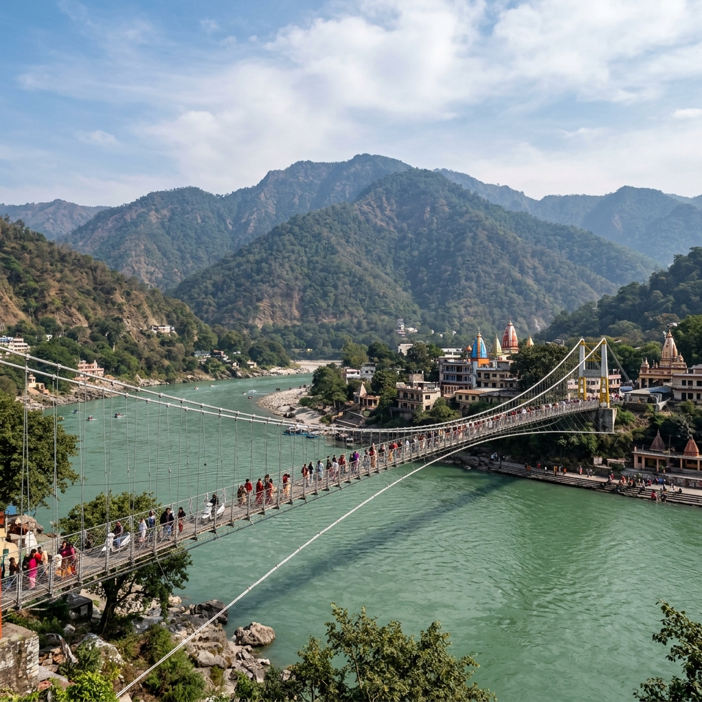 Lakshman Jhula, Rishikesh